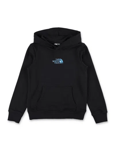 The North Face Liquid Logo Regular Hoodie - Boys In Black