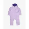 The North Face Lite Lilac Perrito Logo-patch Down Ski Suit 3- In Purple