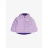 The North Face Lite Lilac Perrito Reversible Padded Down Jacket 3-24 In Purple