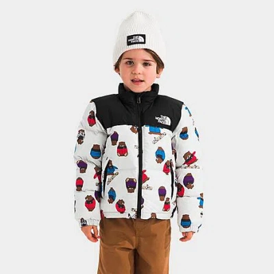 The North Face Little Kids 1996 Retro Nuptse Jacket In White