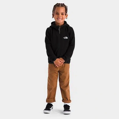 The North Face Little Kids Glacier Full-zip Hoodie In Black