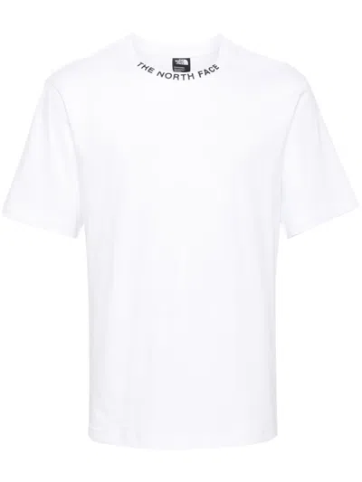 The North Face Logo-appliqué Cotton T-shirt In White