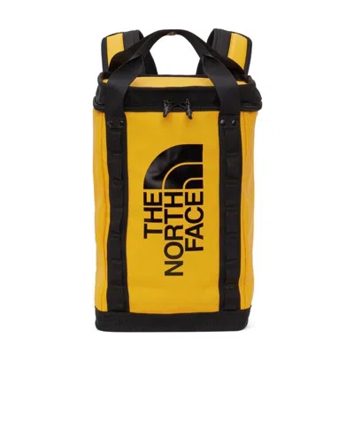 The North Face Logo Backpack In Black