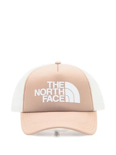 The North Face Logo Baseball Hat In Brown