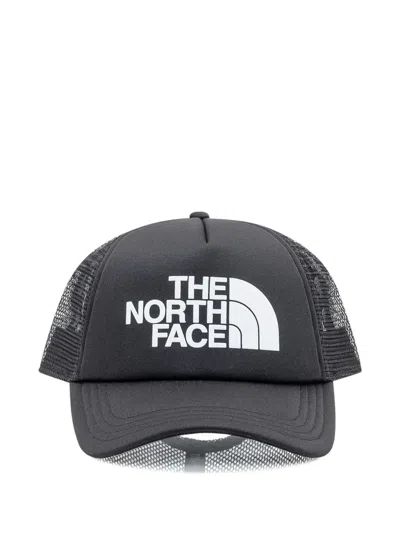 The North Face Logo Baseball Hat In Brown