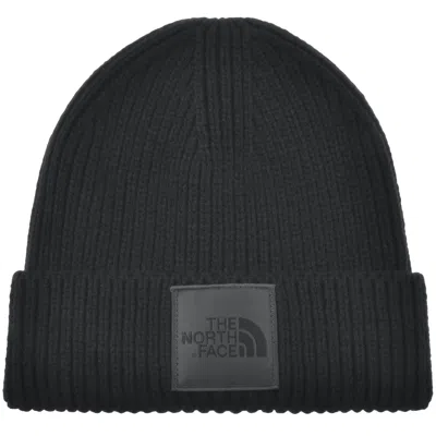 The North Face Logo Beanie Hat Black