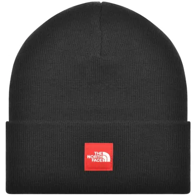 The North Face Logo Beanie Hat Black