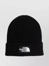 The North Face Box Logo-patch Ribbed Beanie
