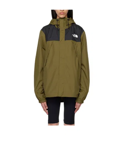 The North Face Logo Casual Jacket In Green