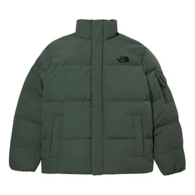 The North Face Logo Down Jacket 'green'