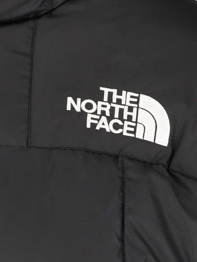 The North Face Logo Down Jacket Lhotse In Black
