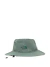 The North Face Logo-embroidered Bucket Hat In Green