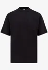 The North Face Logo Embroidered Crewneck T-shirt In Black