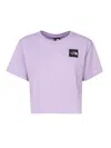 THE NORTH FACE THE NORTH FACE LOGO EMBROIDERED CROPPED T