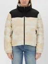 The North Face Logo Embroidered Down Jacket