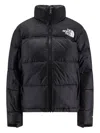 The North Face Retro Nuptse 1996 Recycled Material Jacket In Black