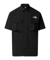 The North Face Summer Shirt With Chest Pockets And Short Sleeves In Black
