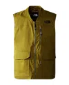 The North Face Sulphur Moss Cotton Vest Jacket In Green