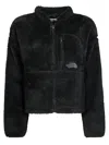 The North Face Logo-embroidered Zipped Jacket In Multi