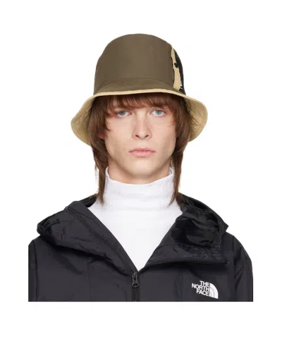 The North Face Logo Fisherman's Hat In Black