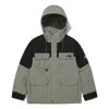 The North Face Logo Fw22 Jacket Utility 'green' In Black