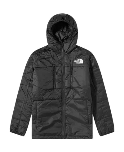The North Face Logo Hooded Jacket In Black