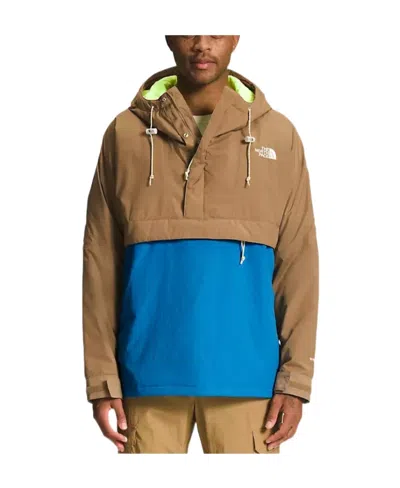 The North Face Logo Hooded Jacket In Brown