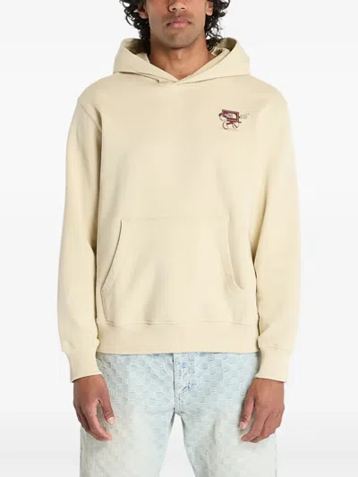 The North Face Logo Hoodie In Neutral