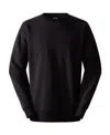 The North Face Logo Long-sleeved Sweater In Black