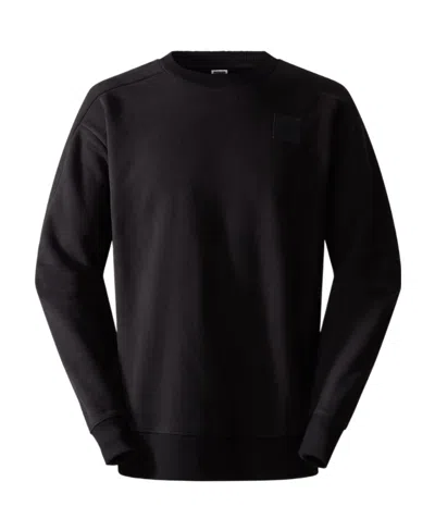 The North Face Logo Long-sleeved Sweater In Black