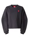 The North Face Logo-patch Cotton-blend Sweatshirt In Brown