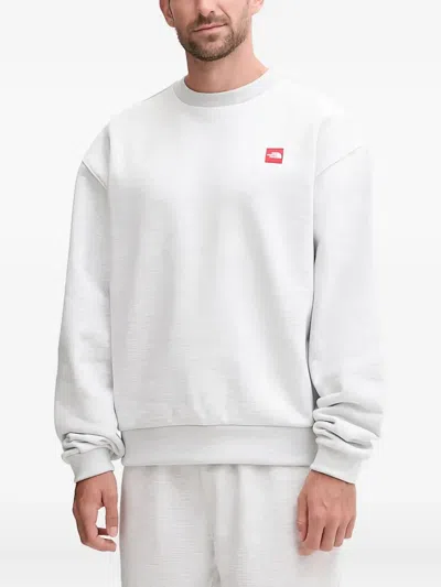 The North Face Crew Neck Long Sleeves Sweatshirt In White