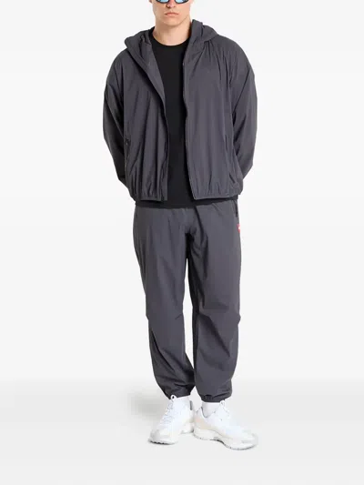 The North Face Logo-patch Jacket In Blue