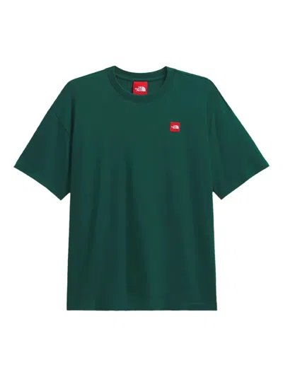 The North Face Logo-patch Short-sleeve T-shirt In Green