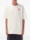 The North Face Tnf Red Box Relaxed Fit Logo Tee In White