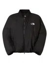 The North Face Black Leather Pack Insulated Jacket In Black