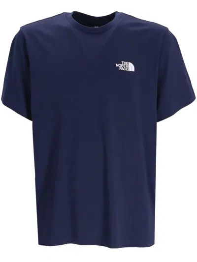 The North Face Evolution Box Nse Regular Short Sleeve T-shirts In Blue