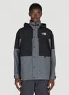 The North Face Fabric Mix Shirt Jacket In Black