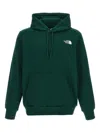 The North Face Hooded Sweater With Ribbed Cuffs And Hem In Green
