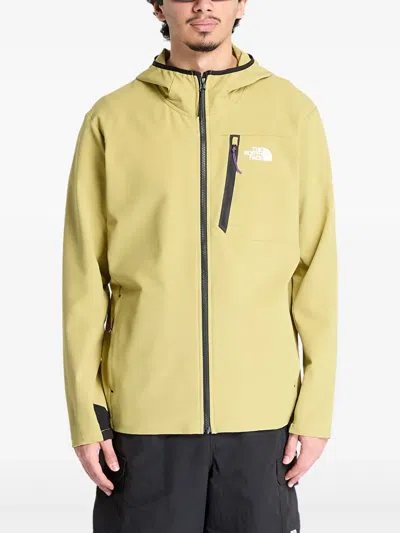 The North Face Logo-print Jacket In Nude