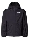 The North Face Kids Warm Antora Rain Jacket In Black