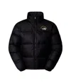 The North Face Logo-print Padded Jacket In Black