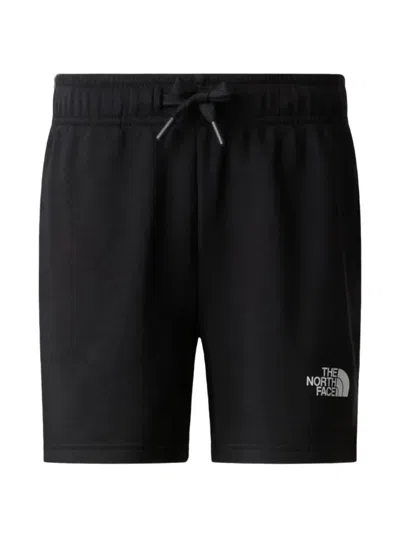 The North Face Kids' Logo-print Shorts In Black