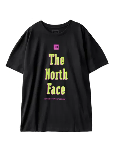 The North Face Logo-print T-shirt In Black