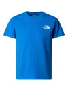 The North Face Kids Simple Dome T-shirt In Blue