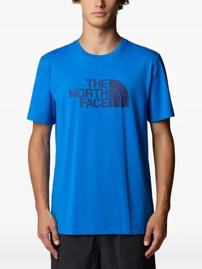 The North Face Logo-print T-shirt In Blue