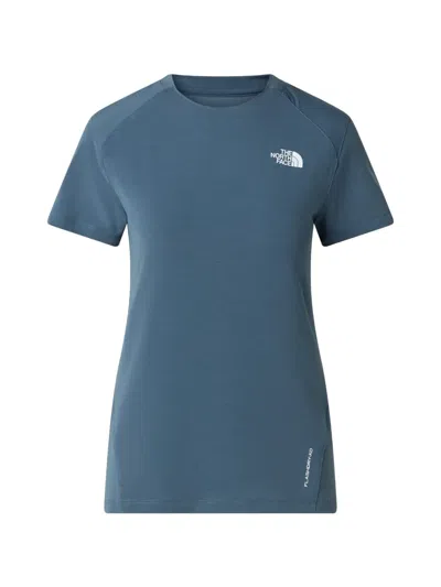 The North Face Logo-print T-shirt In Blue