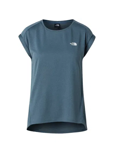 The North Face Logo-print T-shirt In Blue