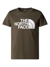 The North Face Kids Easy T-shirt In Brown