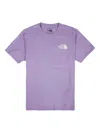 The North Face Logo-print T-shirt In Purple